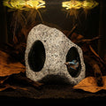 Ceramic Breeding Hide Cave for Aquarium | Shrimp House & Cichlid Hiding Cave Décor for Fish Tank