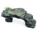 Resin Turtle Basking Platform & Hide Cave | Reptile Dock with Hiding Hole for Turtle Tank, Aquarium & Terrarium Décor