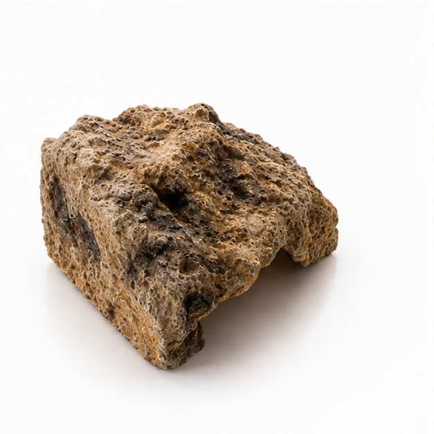 Reptile Rock Hide Cave | Natural Rock-Look Hideout Box for Leopard Gecko, Bearded Dragon, Tortoise & Frog | Terrarium Décor