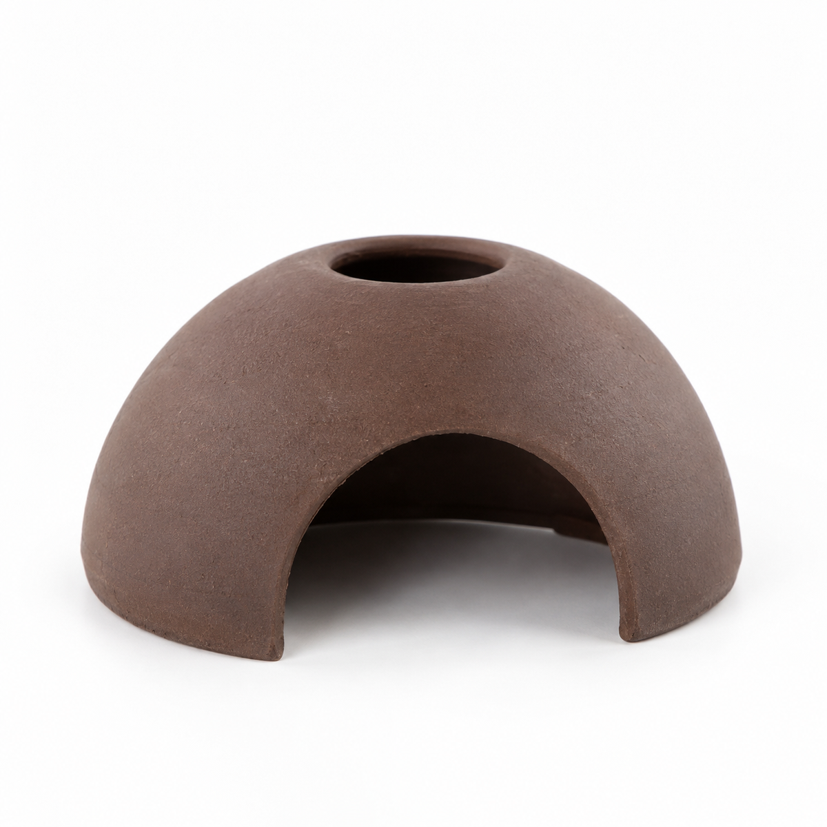 Ceramic Fish Tank Breeding Cave & Hide | Aquarium Décor Pot, Rock Shard & Tile Hiding House for Shrimp & Fish | Small-Medium-Large